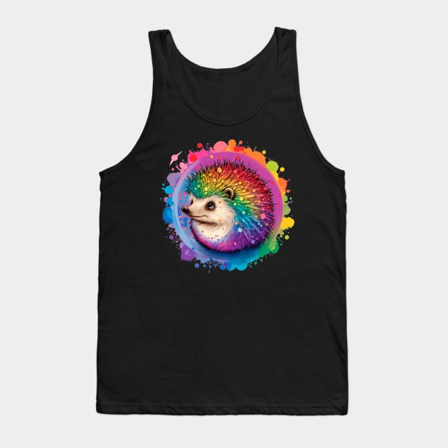 cute hedgehog Tank Top by KIDEnia